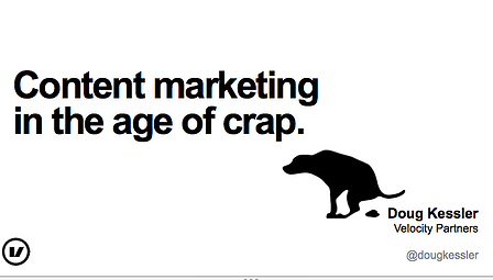 Content Marketing Crap