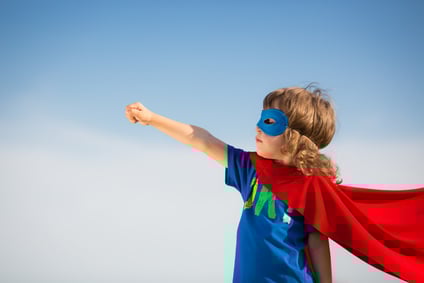 Super hero kid